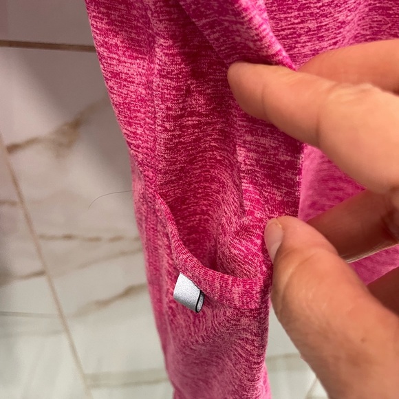 Nike Heathered Pink Long Sleeve Top size XS - Picture 6 of 12